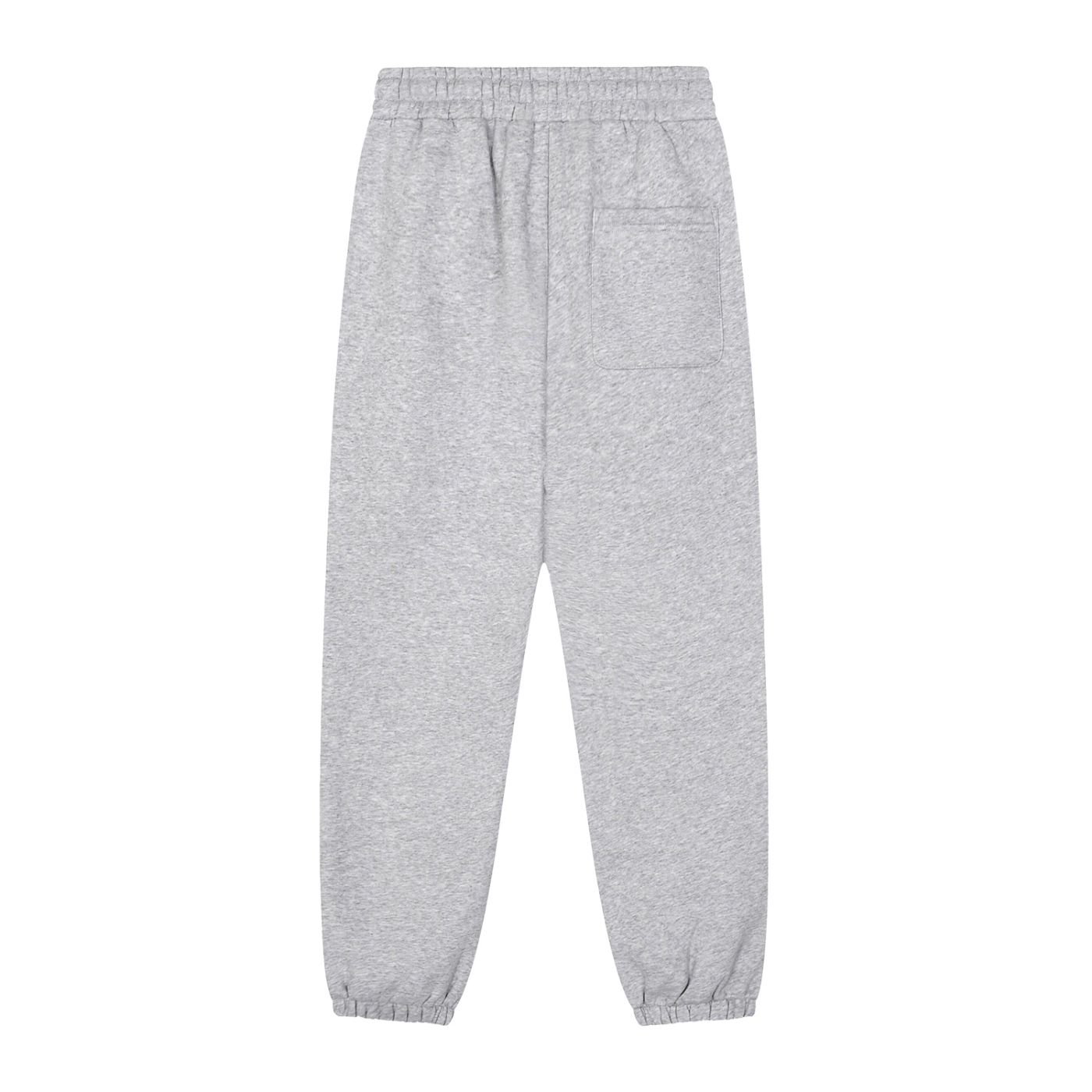 ODMPOD white pants featuring a relaxed fit and stylish design, shown on a model with a focus on the fabric and waistband details.