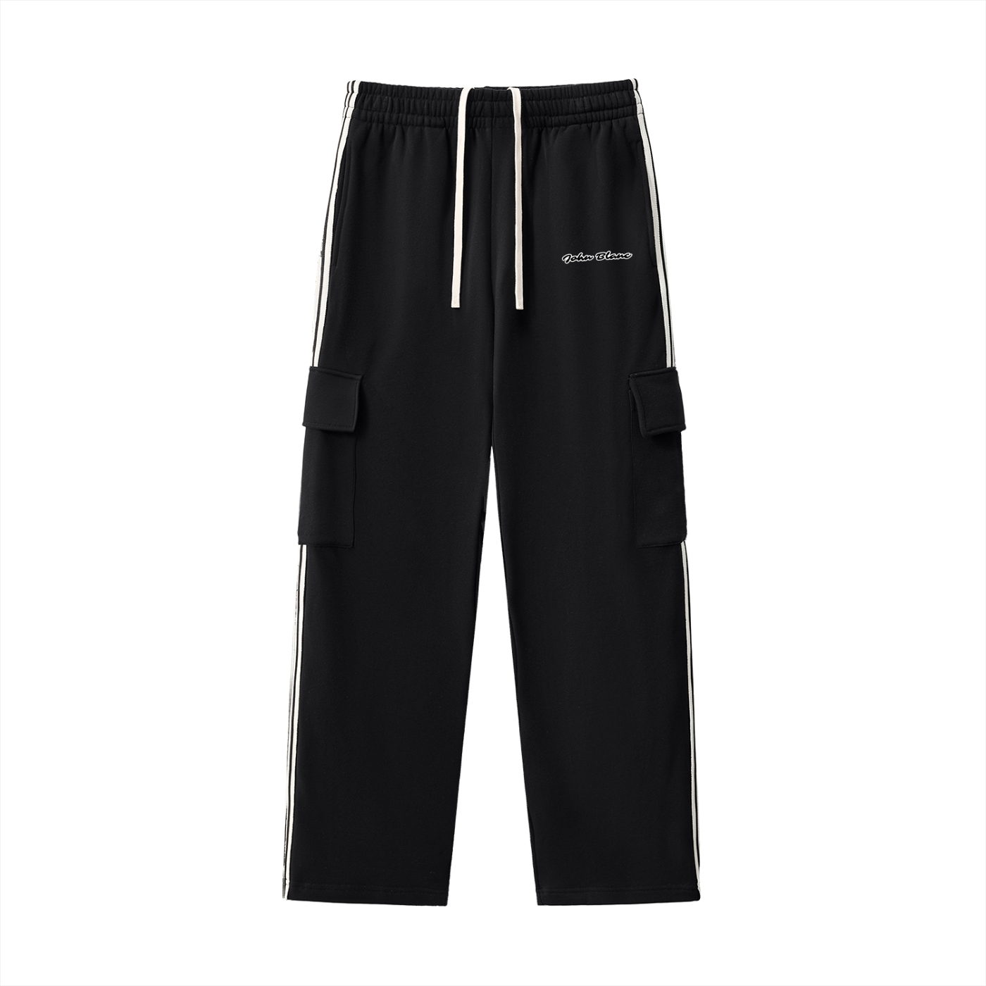 ODMPOD Blanc V pants in white, showcasing a stylish fit and smooth fabric, perfect for casual or chic outfits.