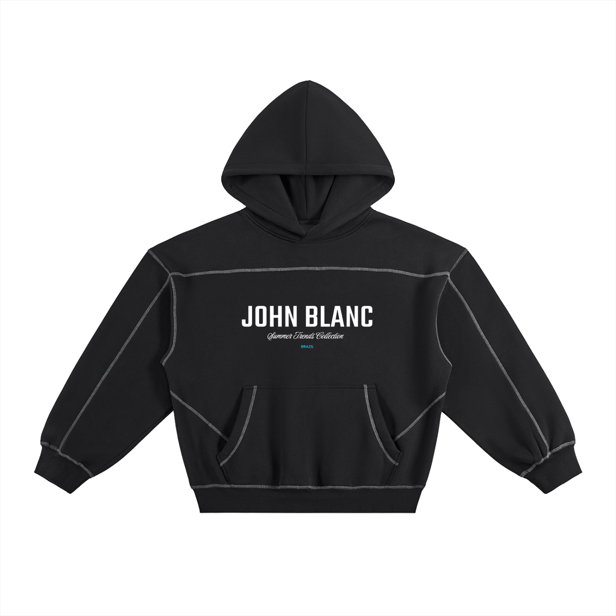 HOODIE BLANC