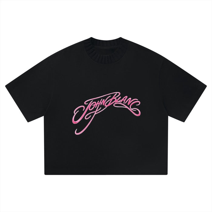 JOHN BLANC Neon Script tee
